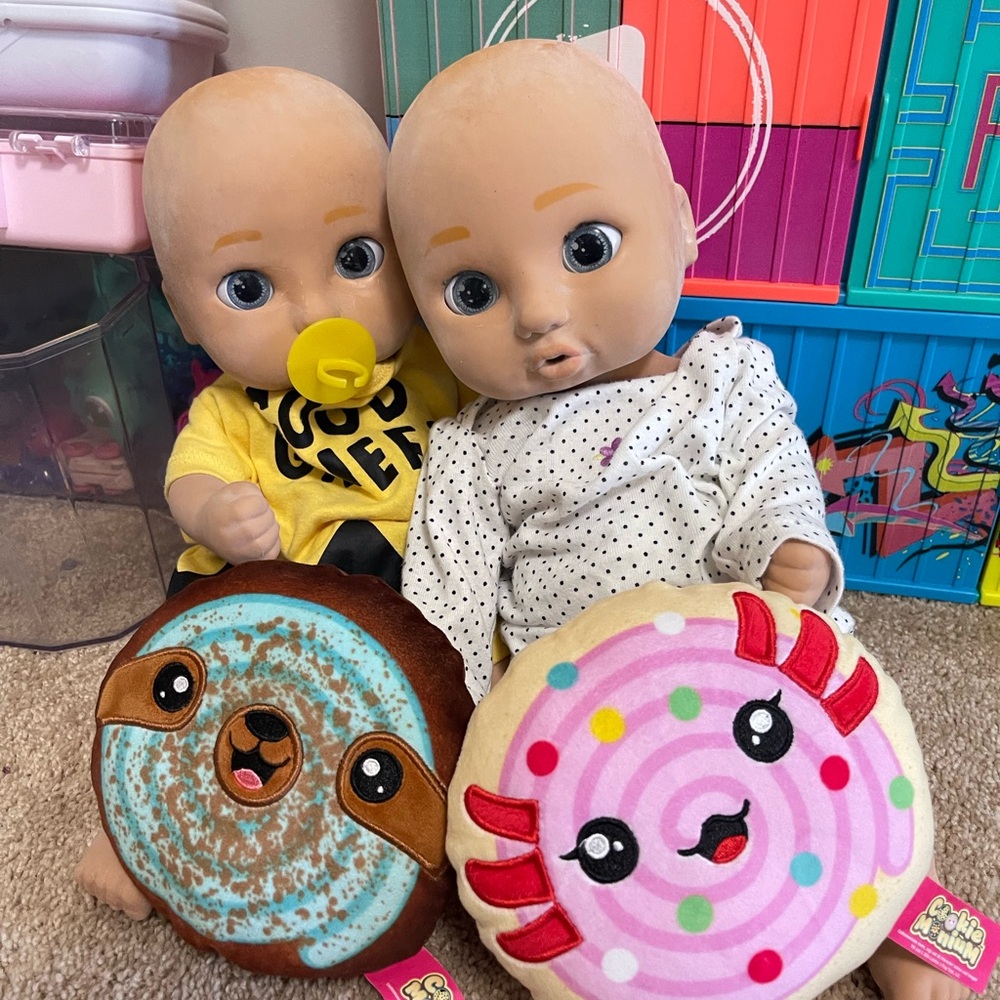 Adorable Baby Doll Set with Plush Toys